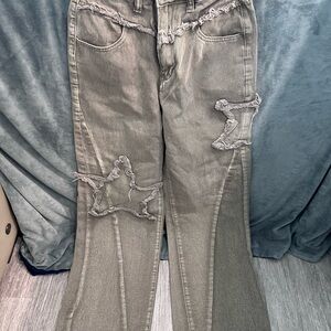 SHEIN Gray Casual Pants